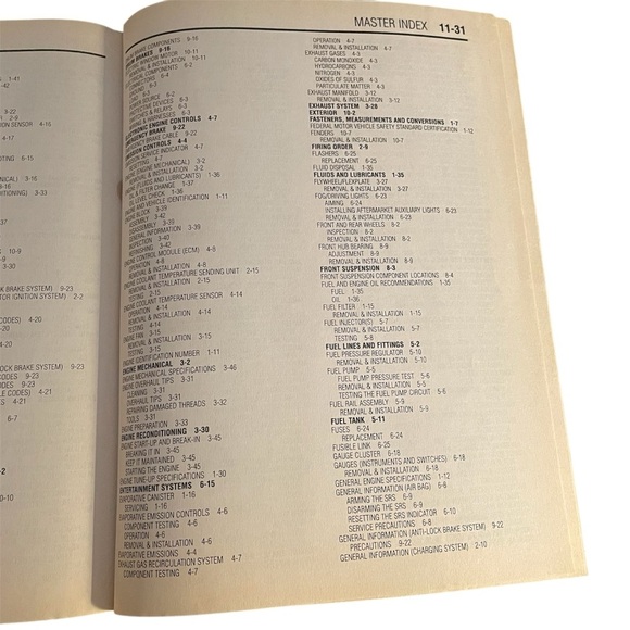 Chilton Honda Civic/Del Sol 1996-00 Repair Manual - Picture 8 of 11